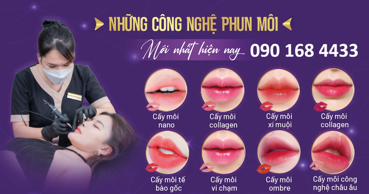 5 Công Nghệ Phun Xăm Thẩm Mỹ Mới Nhất