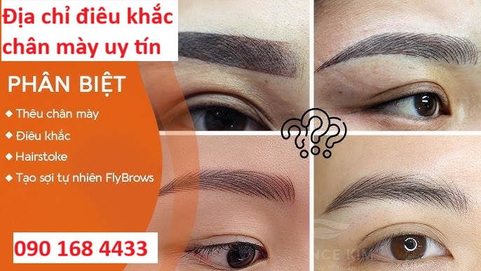 Địa chỉ điêu khắc chân mày uy tín - Hotline tư vấn: 0901684433