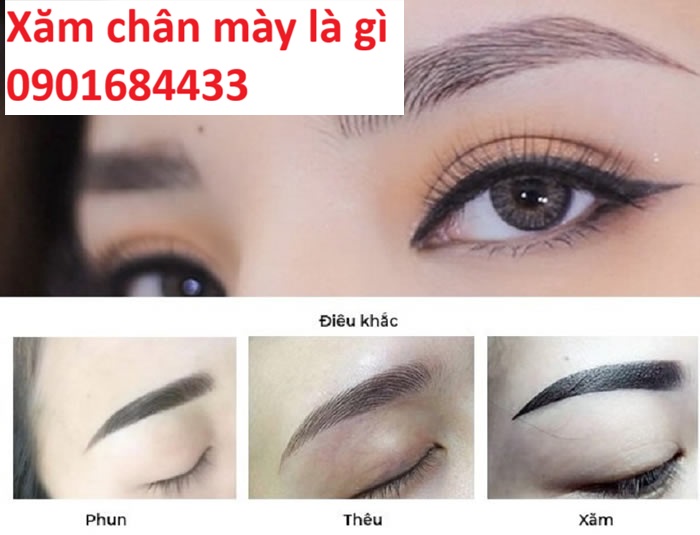 Xăm chân mày là gì? Hotline tư vấn: 0901684433