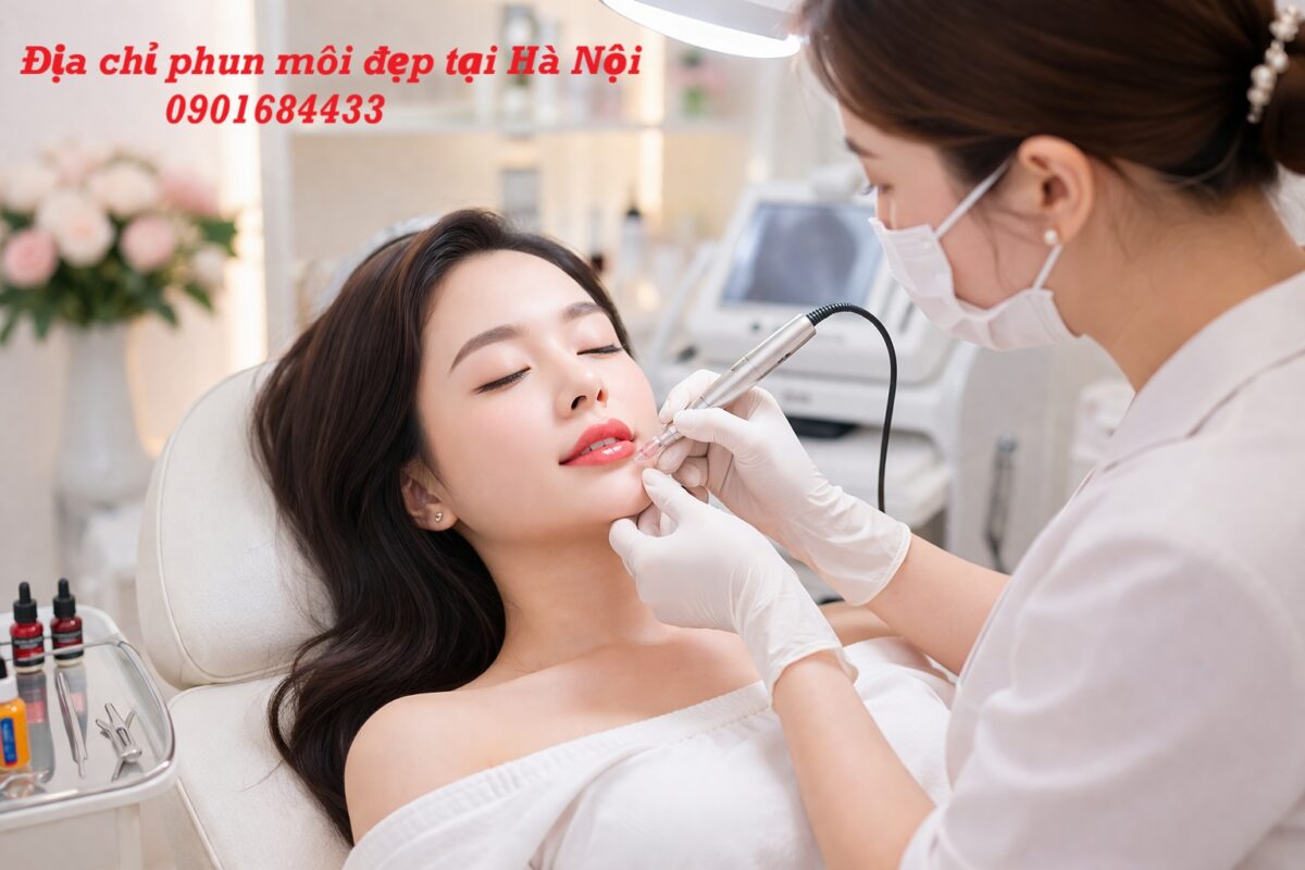 Địa chỉ phun môi đẹp tại Hà Nội - Tư vấn: 0901684433