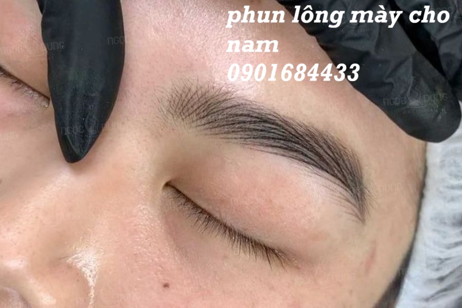 Phun lông mày cho nam - Tư vấn và báo giá: 0901684433