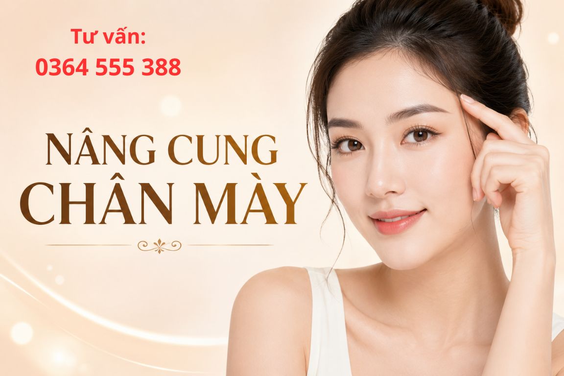 Nâng cung chân mày là gì? - Tư vấn: 0364 555 388