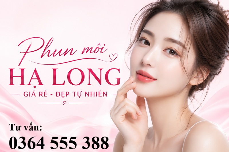 Phun môi Hạ Long giá rẻ - Tư vấn: 0364 555 388